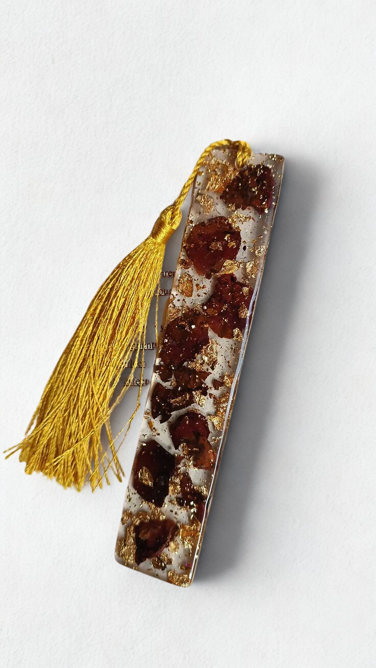Bookmark – Personalized with Custom Text & Tassel - Gift for Book Readers