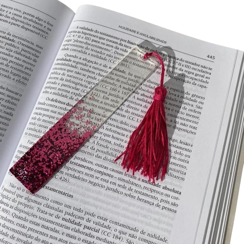 Bookmark – Personalized with Custom Text & Tassel - Gift for Book Readers