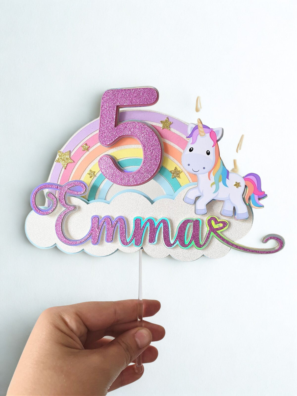 Custom Cake Topper | 3D Name or Theme | Ideal for Weddings, Birthdays, Parties