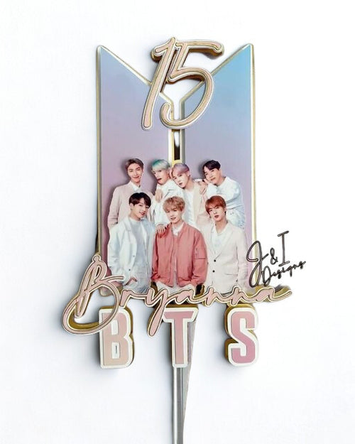 Custom Cake Topper | 3D Name or Theme | Ideal for Weddings, Birthdays, Parties