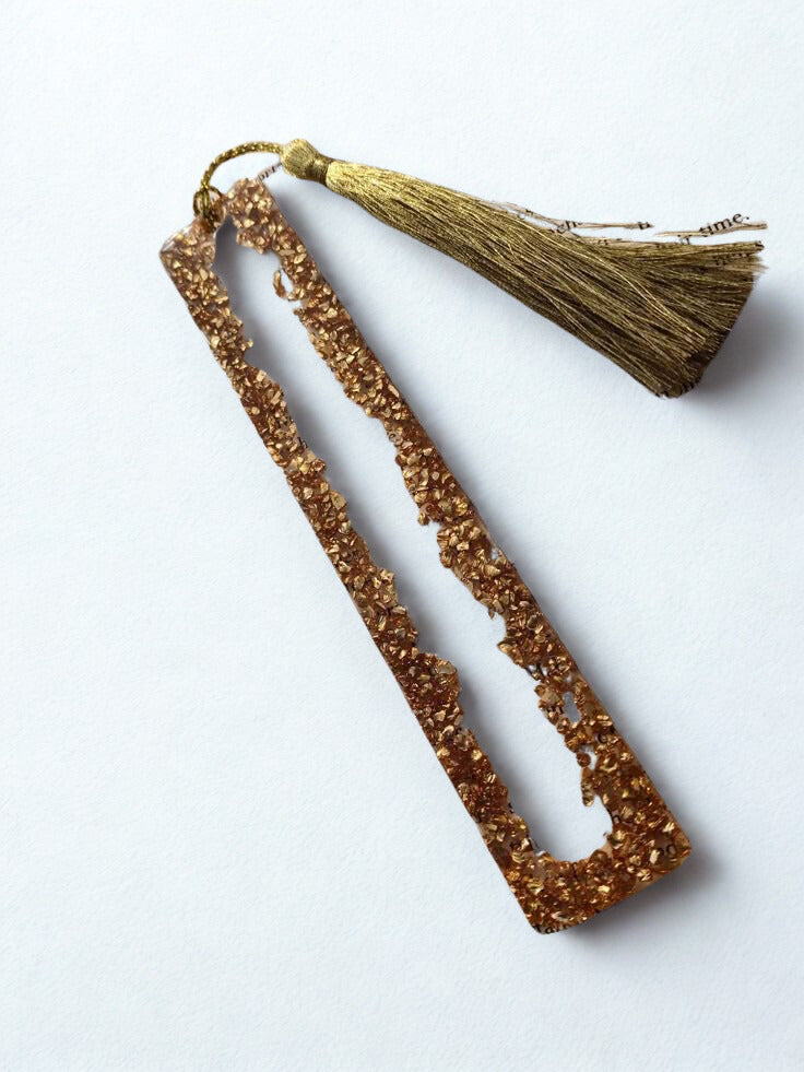 Bookmark – Personalized with Custom Text & Tassel - Gift for Book Readers