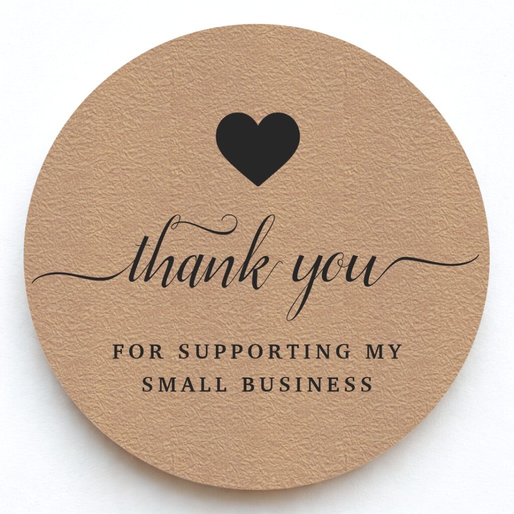 Custom Round Business Logo Stickers – Waterproof & Durable (120 Pieces)